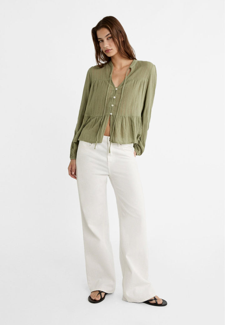 Moudda STRADIVARIUS - Blouse Boho à Étages - Tunisie 3