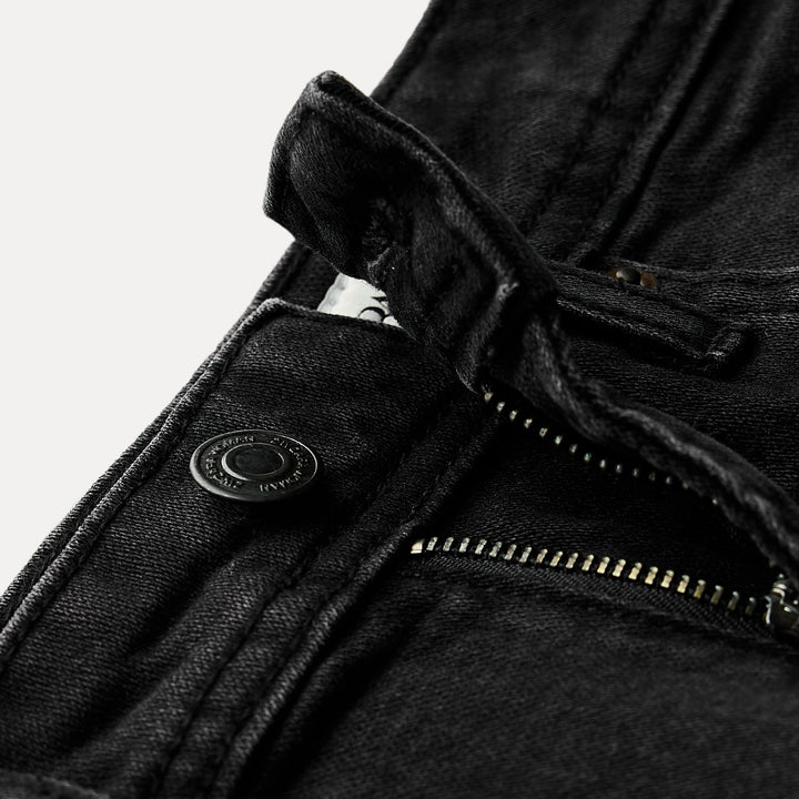 Moudda ZARA - Jean relaxed slim noir délavé - Tunisie 4