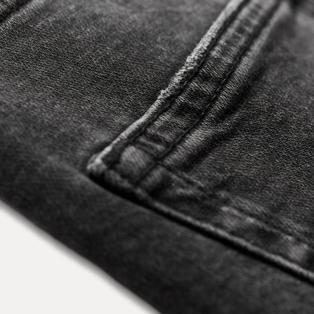Moudda ZARA - Jean relaxed slim noir antique - Tunisie 5