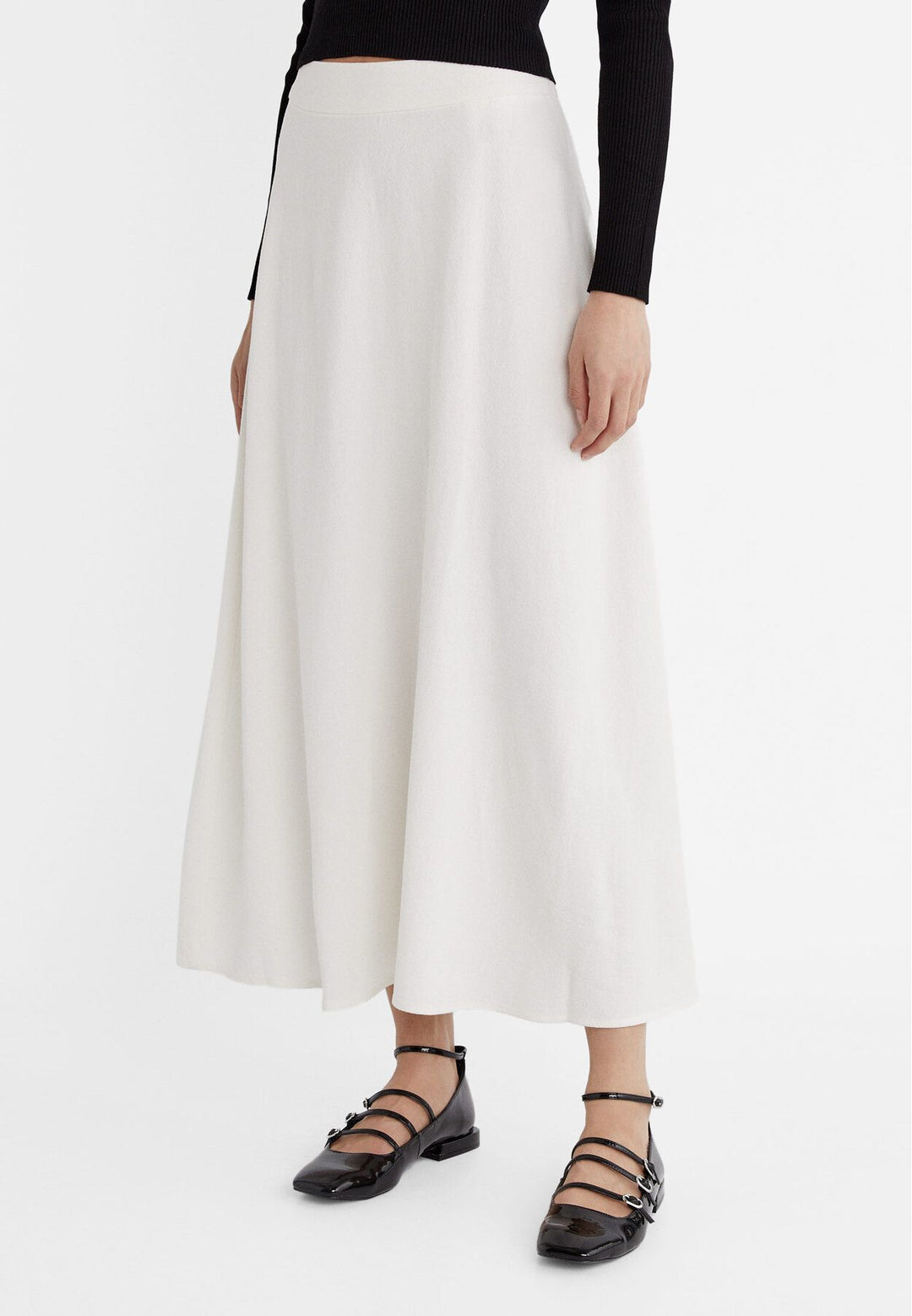 Moudda STRADIVARIUS - Jupe Midi à Superposition Rustique - Tunisie 3