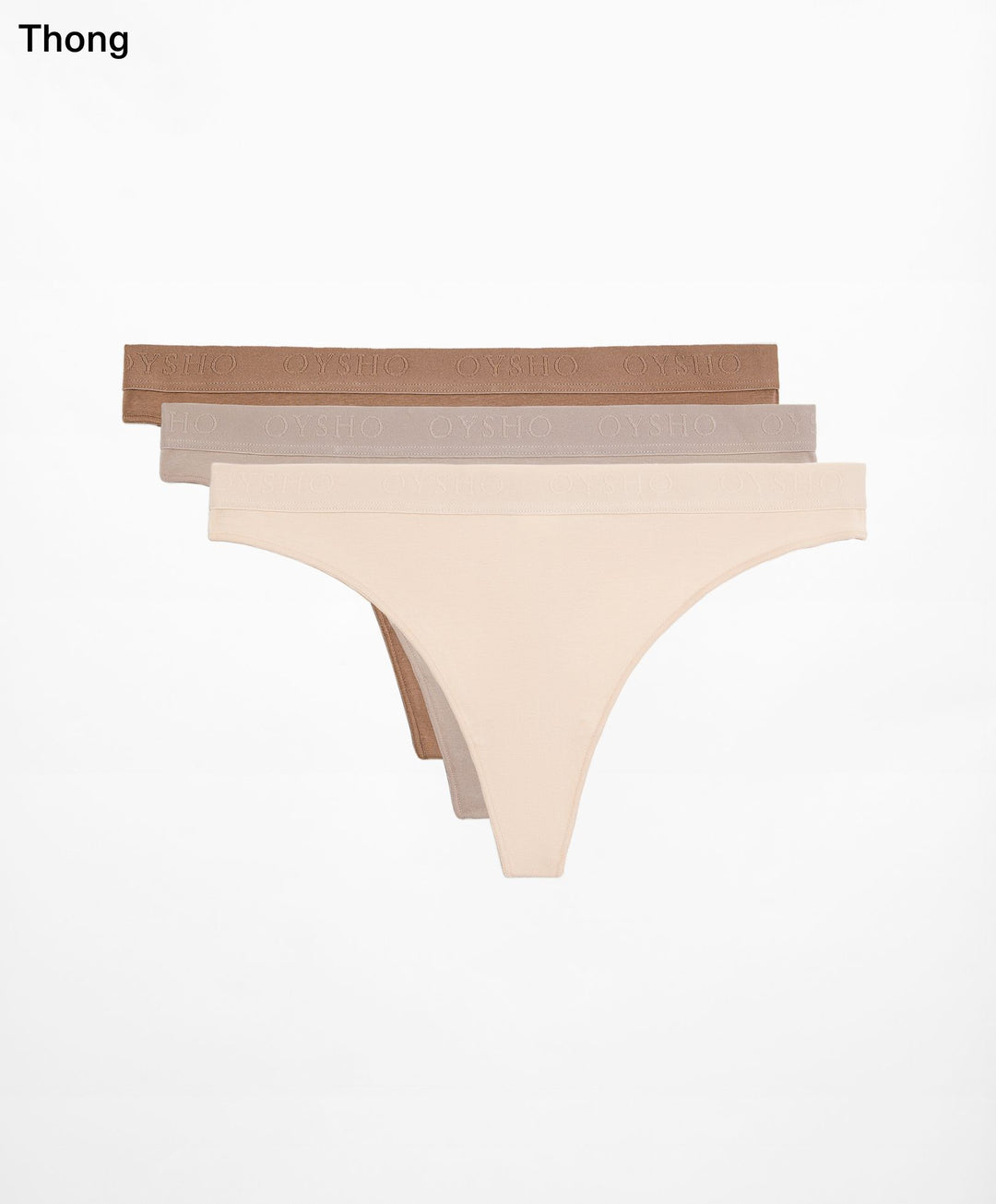 Moudda Oysho - Culotte 3D Coton Logo Skins - Tunisie 2