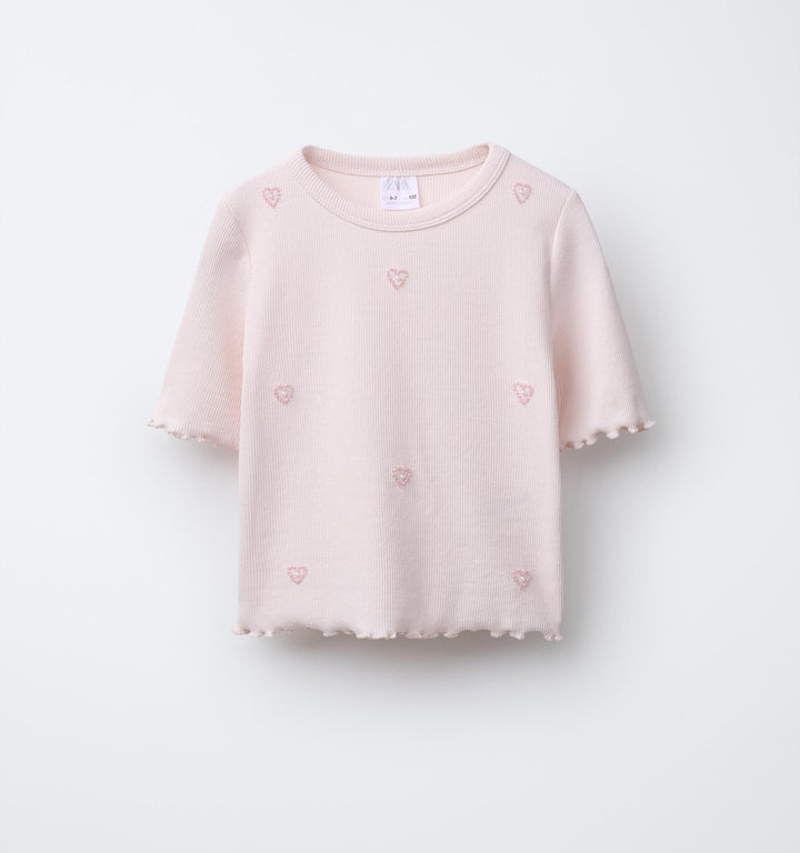 Moudda ZARA - T-Shirt - Côtes Brodées, Paillettes & Perles - Tunisie 1