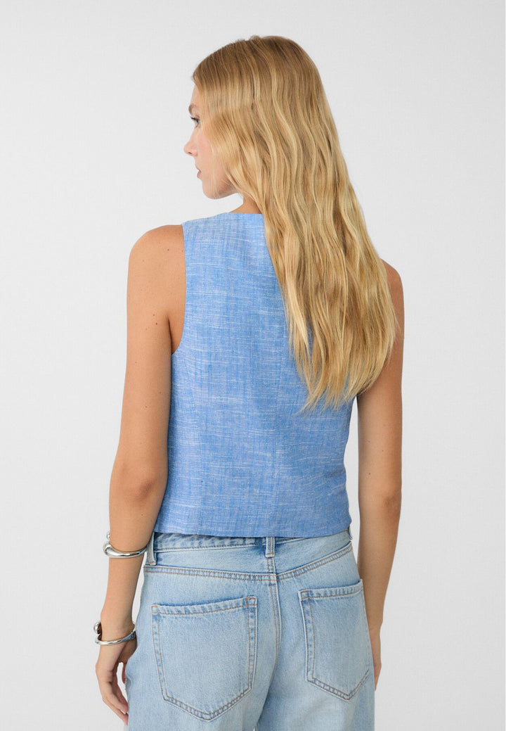 Moudda STRADIVARIUS - Gilet Rustique Court - Tunisie 5