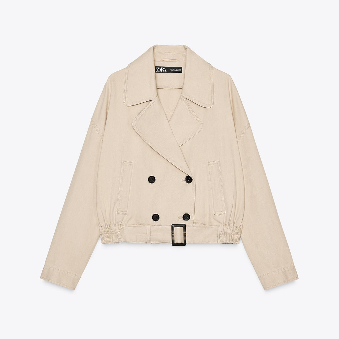 Moudda ZARA - Veste - Effet Trench & Coton - Tunisie 1