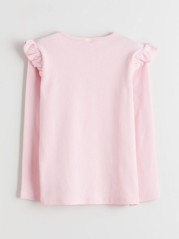 Moudda LC Waikiki - Sous-vêtement jersey pyjama manches longues milieu pour Filles - Tunisie 4