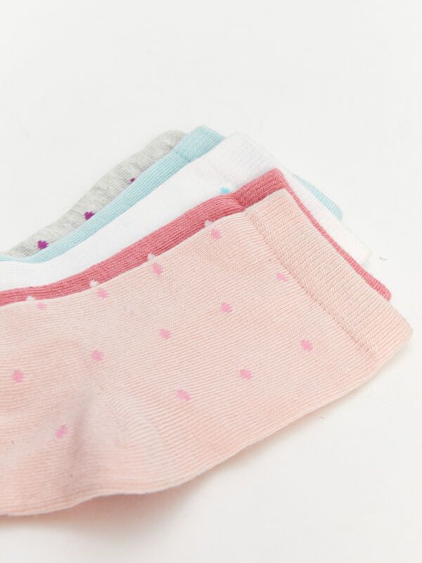 Moudda LC Waikiki - Chaussettes courtes Fille Rose rose - Tunisie 3