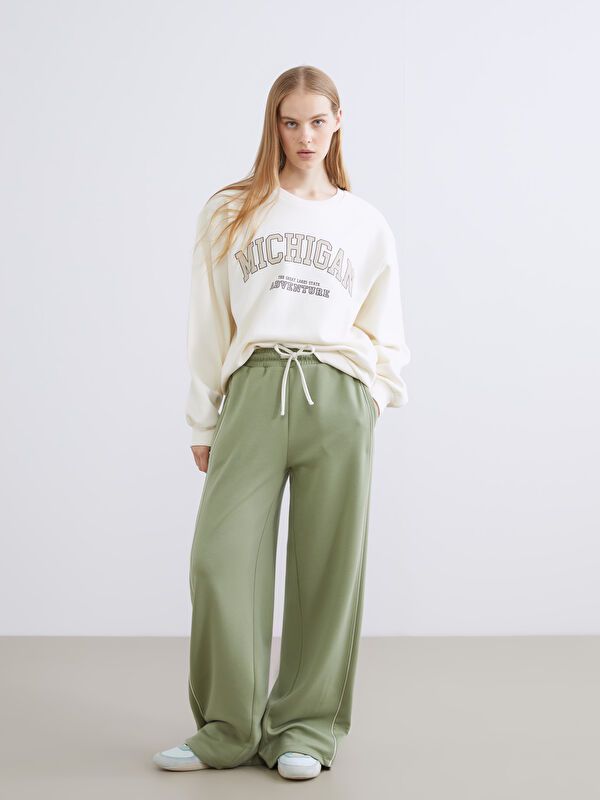 Moudda LC Waikiki - Sweatshirt en jersey Femme Beige clair - Tunisie 2