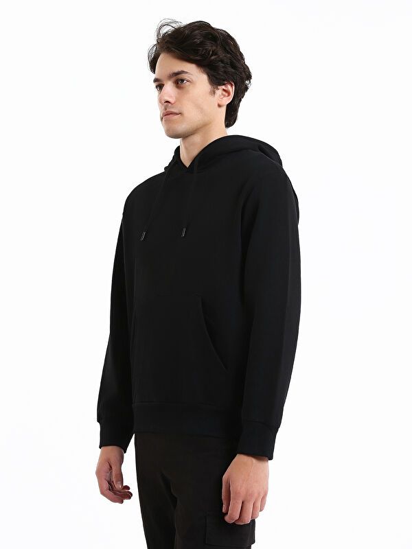 Moudda LC Waikiki - Sweatshirt en jersey Homme Noir - Tunisie 4
