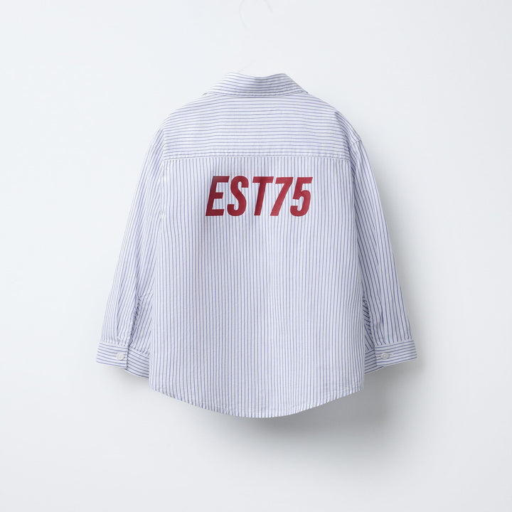 Moudda ZARA - Chemise Enfant - Rayure & Imprimé Football (6T) - Tunisie 2