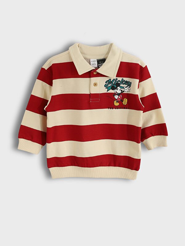 Moudda LC Waikiki - Sweatshirt en jersey sous licence Garçon Beige clair - Tunisie 1