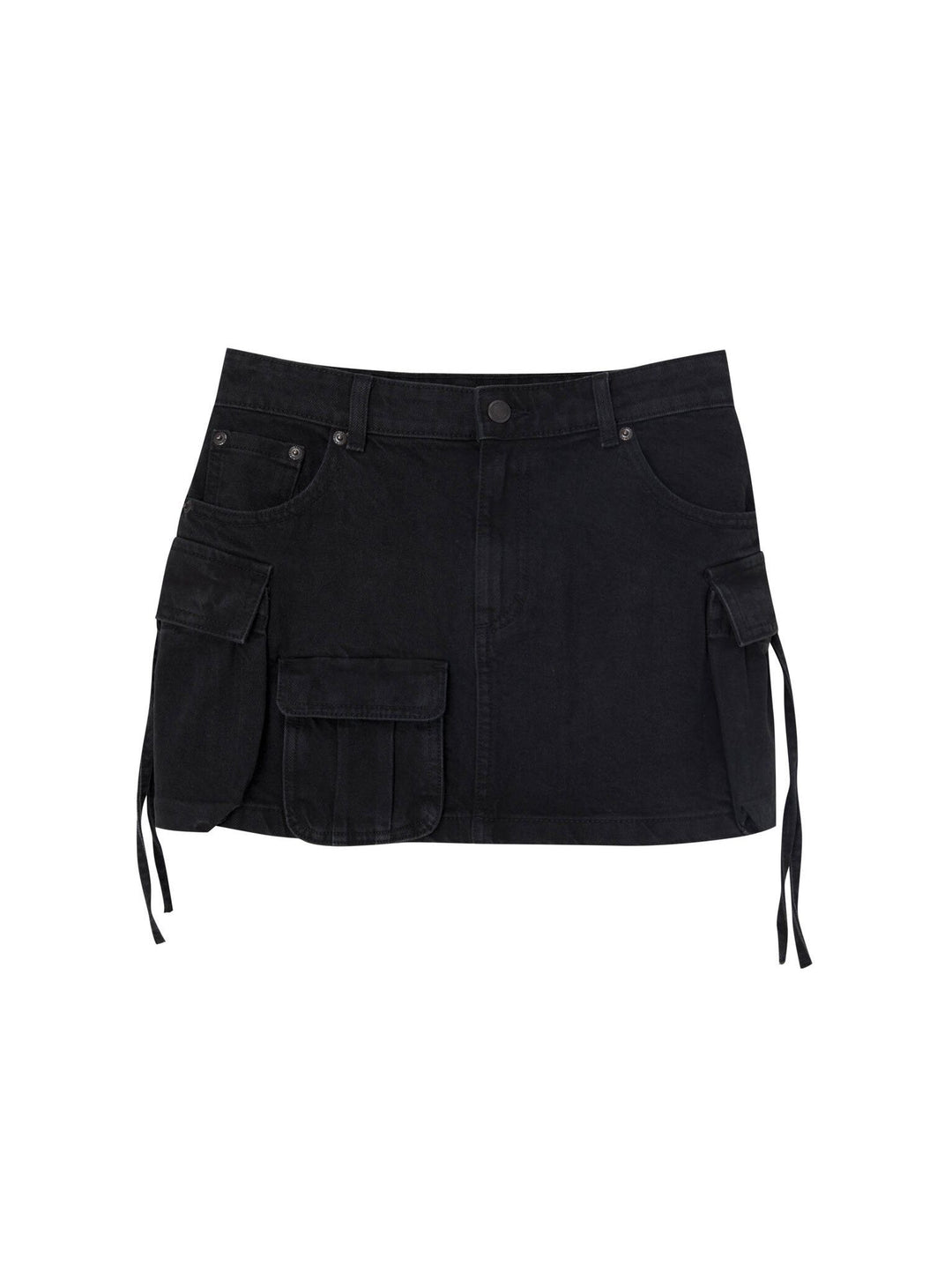 Moudda PULL & BEAR - Jupe Denim Courte Multi-Poches - Tunisie 5