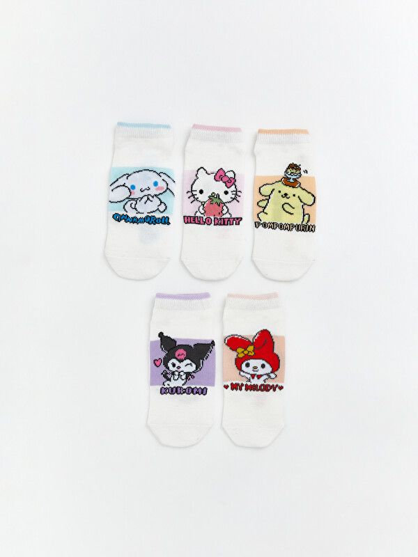 Moudda LC Waikiki - Chaussettes liner trainer (sport) pour Fille couleur Blanc brillant - Tunisie 1