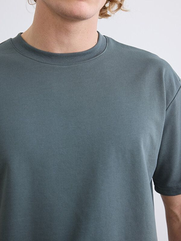Moudda LC Waikiki - Sweatshirt en jersey pour Homme couleur  Vert terne - Tunisie 4