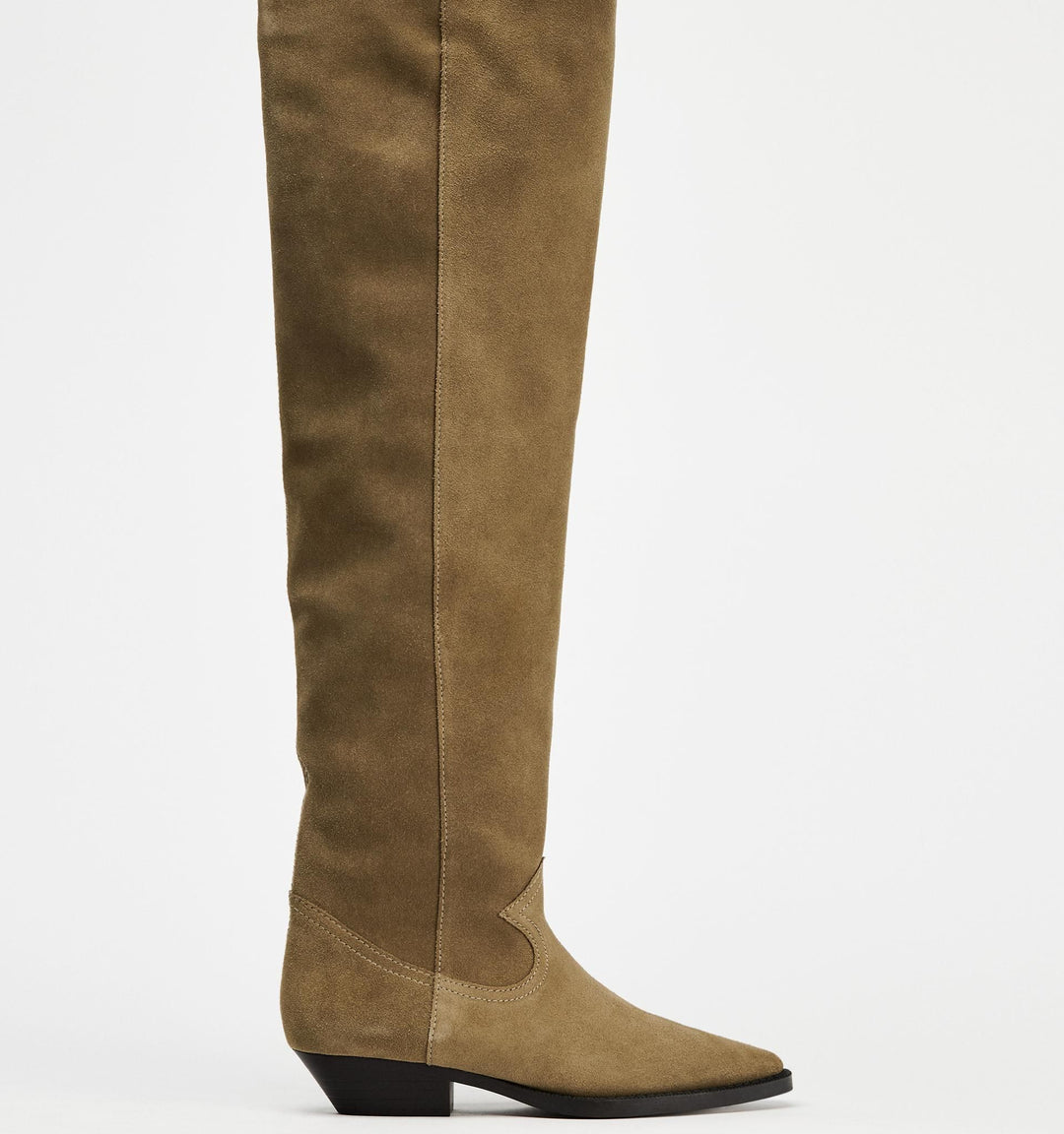 Moudda ZARA - Botte plate cowboy daim - Tunisie 4