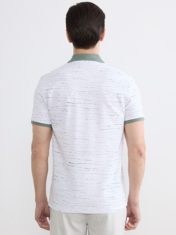 Moudda LC Waikiki - T-shirt imprimé manches courtes en jersey pour Homme couleur  Vert menthe - Tunisie 4
