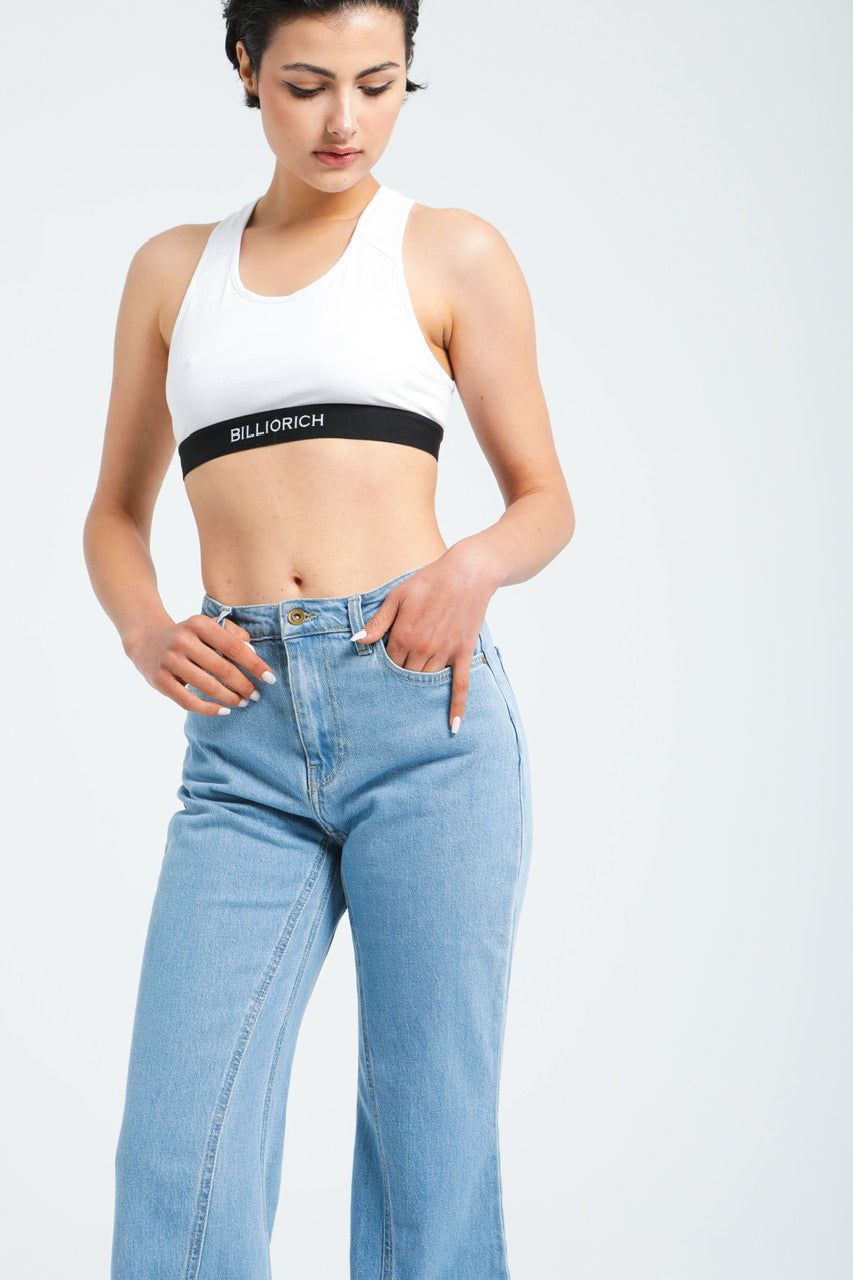 Moudda Billiorich - Jean Évasé Taille Haute Femme - 2