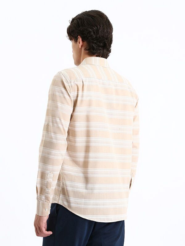 Moudda LC Waikiki - Chemise manches longues en tissu pour Homme - Tunisie 5
