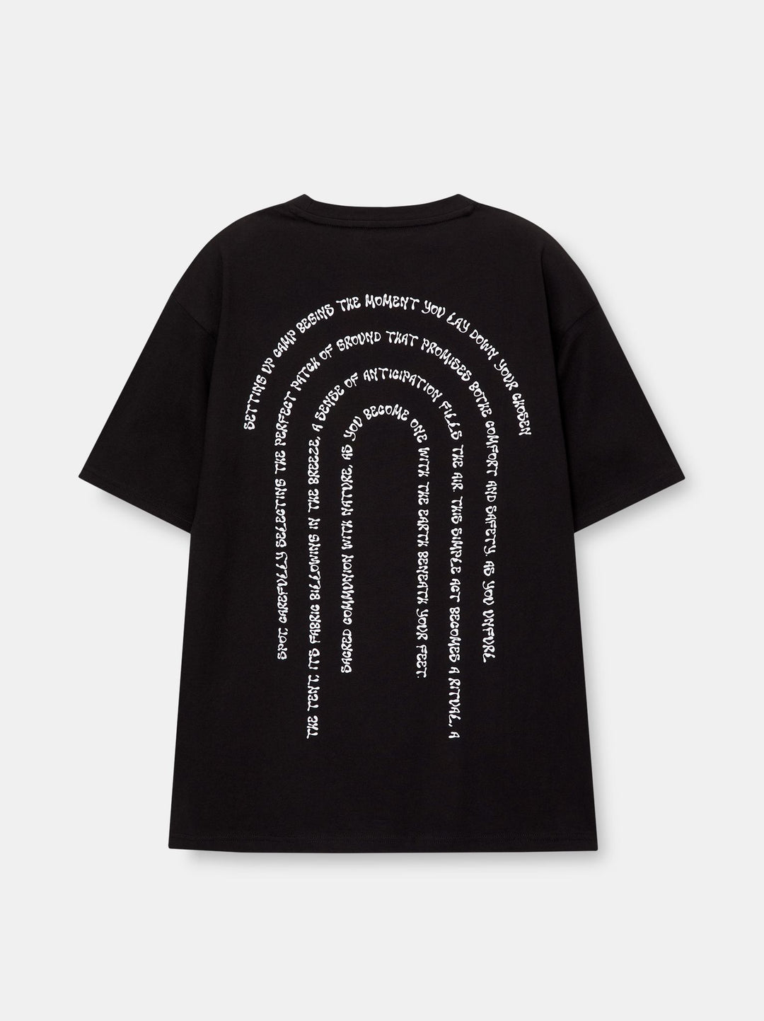 Moudda PULL & BEAR - T-Shirt Demi-Manches Wavy Text Collection - Tunisie 4