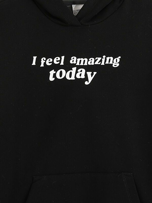 Moudda LC Waikiki - Sweatshirt en jersey Garçon Noir - Tunisie 4