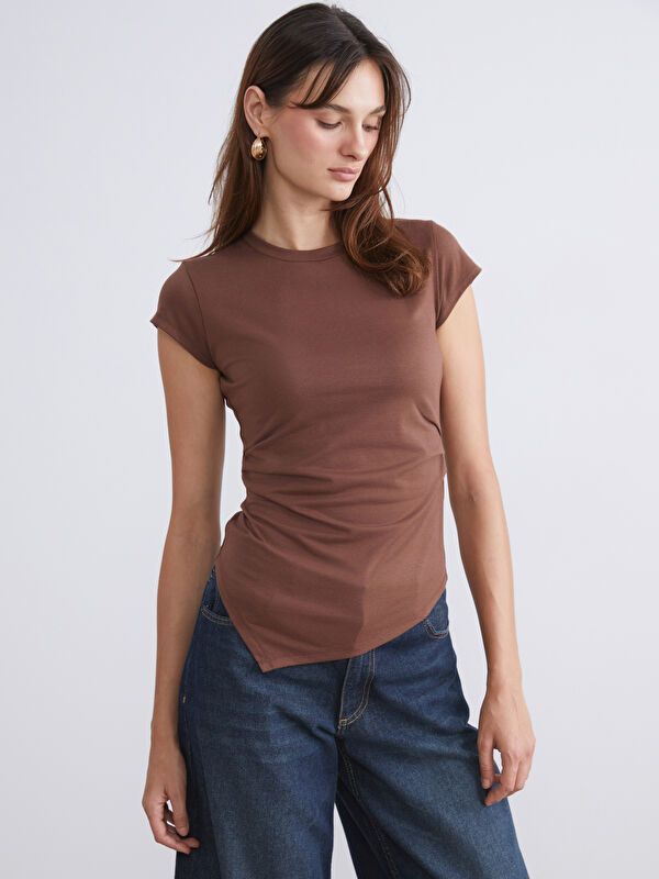 Moudda LC Waikiki - Body en jersey à manches courtes pour Femmes - Tunisie 1