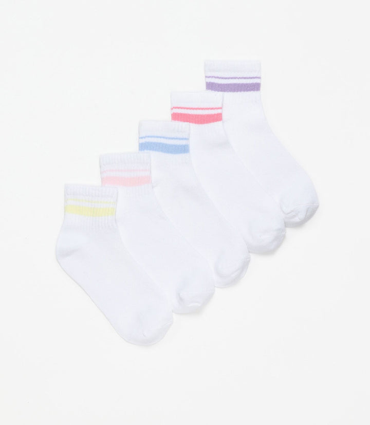 Moudda Lefties - Pack 5 Chaussettes Sport - Rayures Hautes Couleur - Tunisie 1
