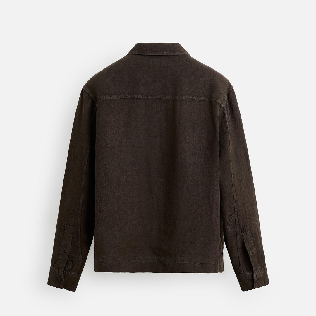 Moudda ZARA - Chemise - 100% Lin & Col Polo (Rayons de Soleil & Marron) - Tunisie 2