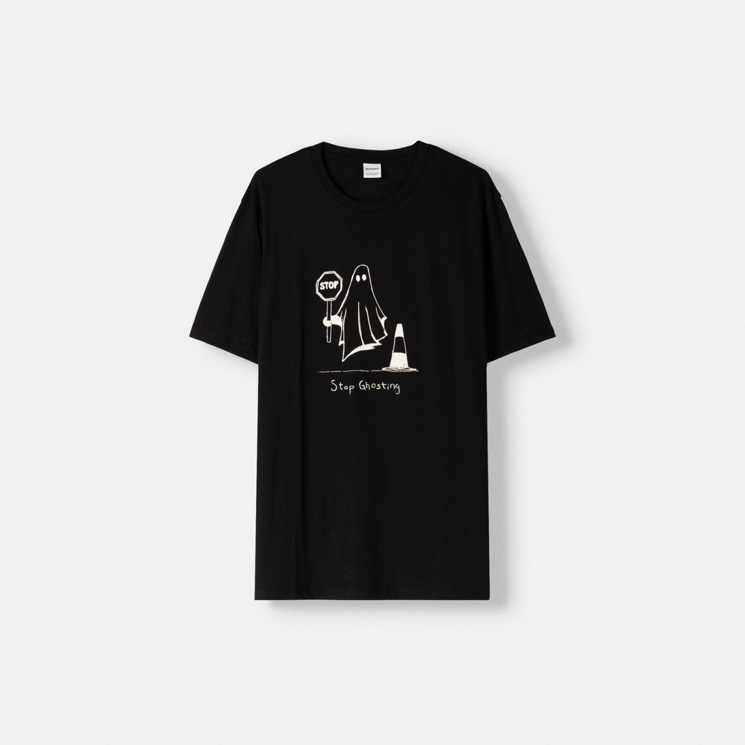 Moudda BERSHKA - T-shirt Coupe Regular Imprimés Rigolos - Tunisie 1