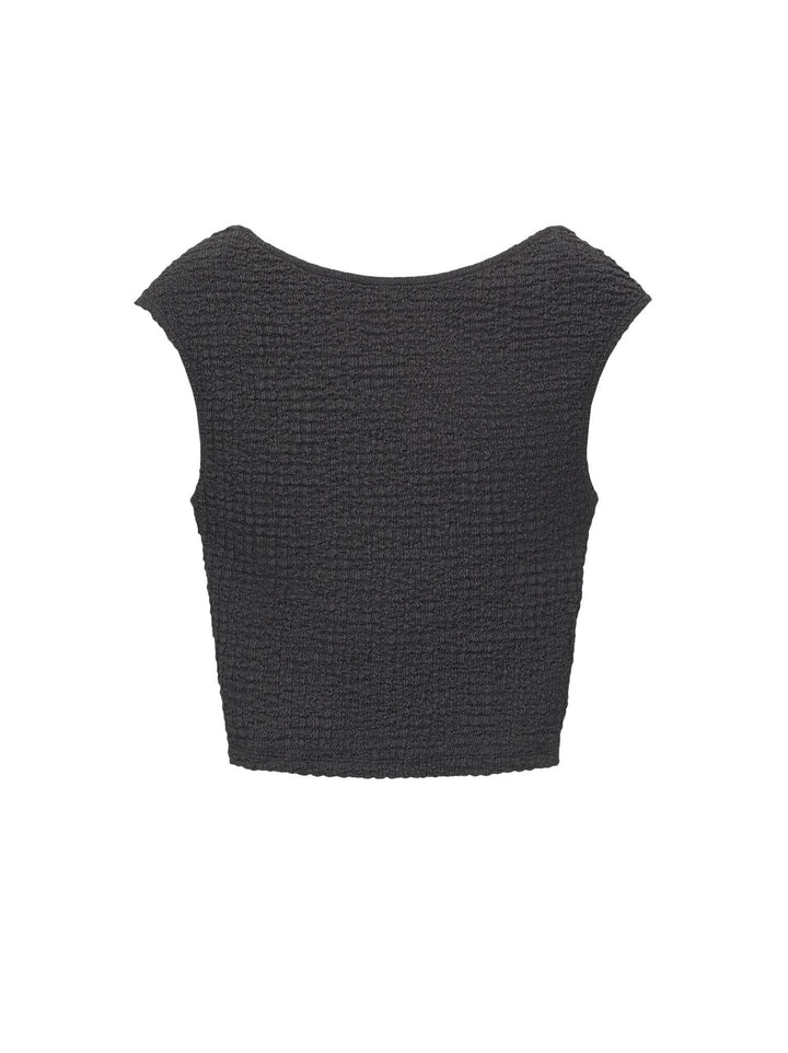 Moudda PULL & BEAR - Body Texturé Encolure Dos - Tunisie 5