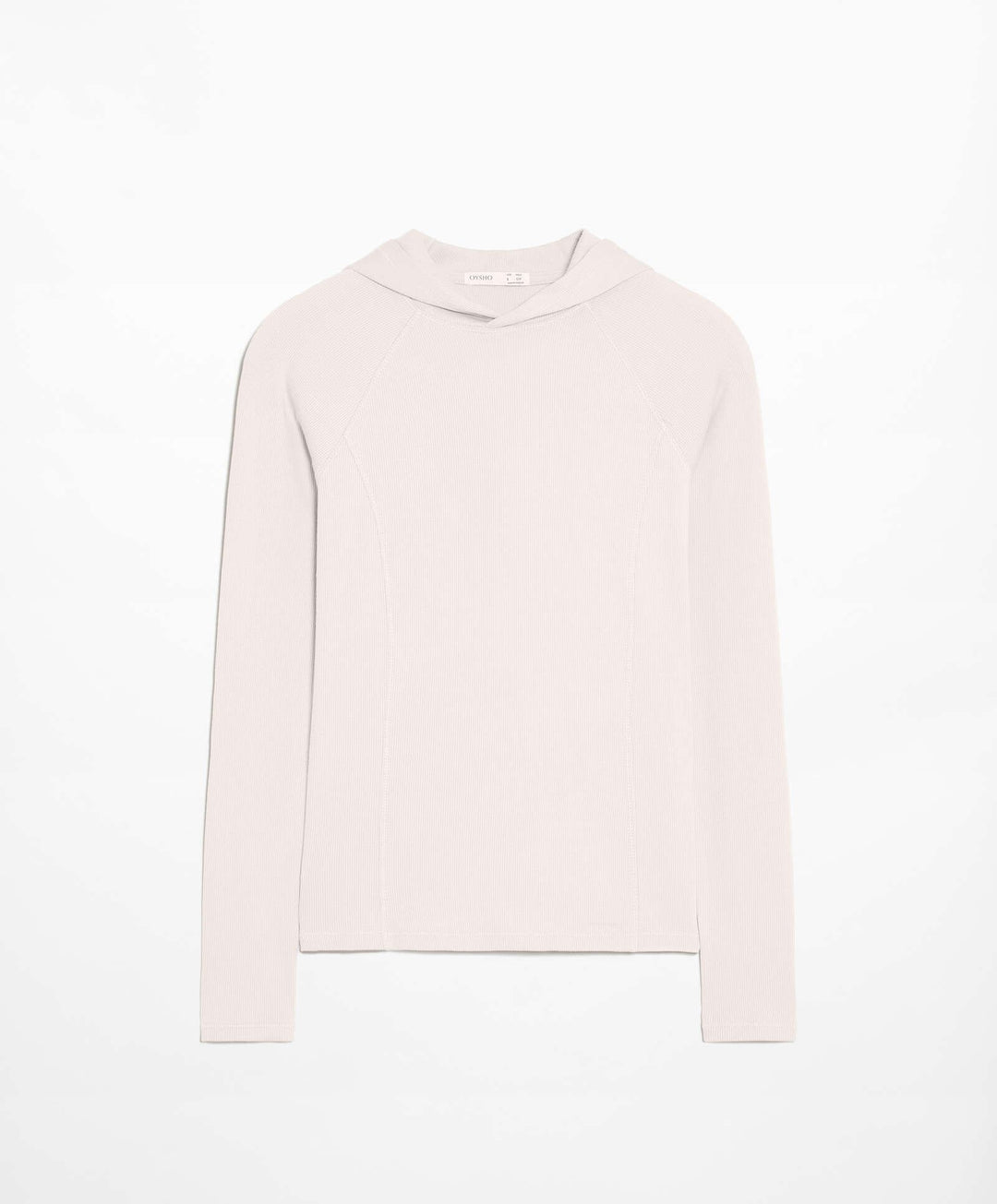 Moudda Oysho - Sweat à Capuche Maille Côtelée Manches Longues - Tunisie 4