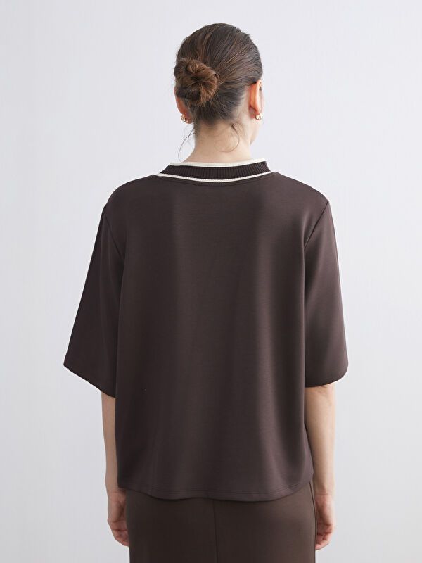 Moudda LC Waikiki - Jersey uncv à manches longues pour Femmes - Tunisie 4