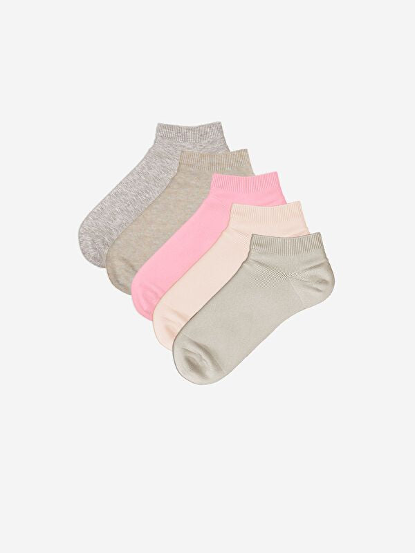 Moudda LC Waikiki - Chaussettes sneakers Femme Mela marron clair - Tunisie 2