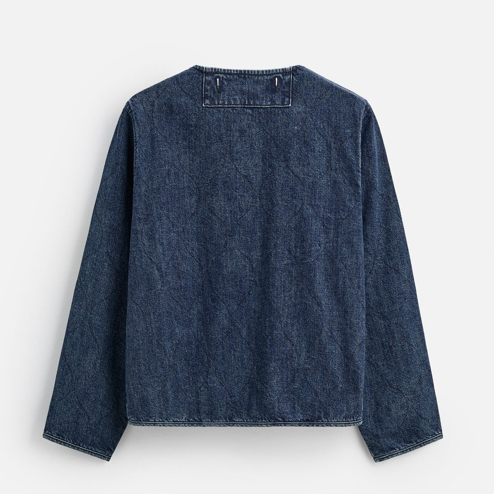 Moudda ZARA - Veste Denim Matelassée - Onion (Vert Pin) - Tunisie 2