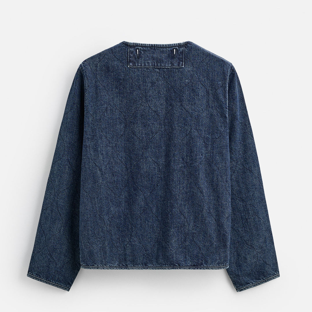 Moudda ZARA - Veste Denim Matelassée - Onion (Vert Pin) - Tunisie 2