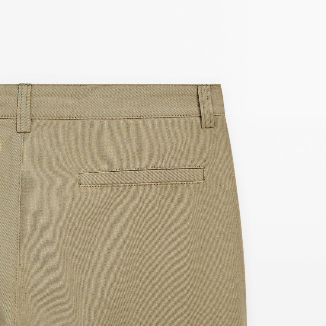 Moudda Massimo Dutti - Pantalon coton-lin, poche latérale - Tunisie 6