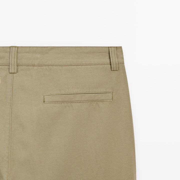 Moudda Massimo Dutti - Pantalon coton-lin, poche latérale - Tunisie 6