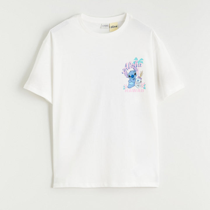 Moudda LC Waikiki - Ensemble en jersey - Sous licence pour Fille couleur Écru - Tunisie 1