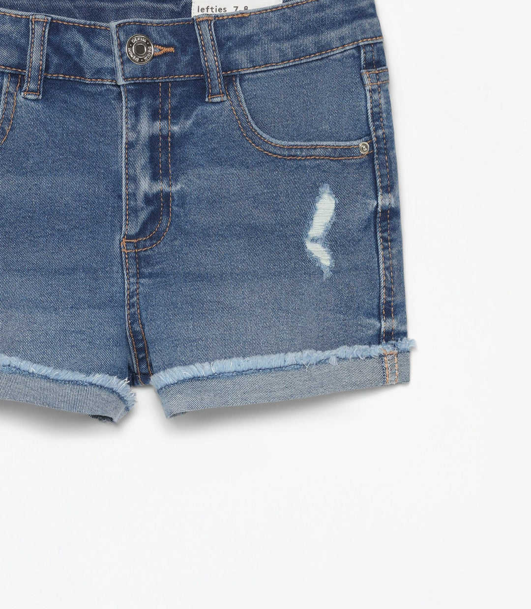 Moudda Lefties - Short Denim Stretch - Fille - Tunisie 4