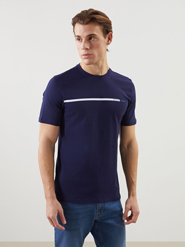 Moudda LC Waikiki - T-shirt imprimé manches courtes en jersey pour Homme - Tunisie 1