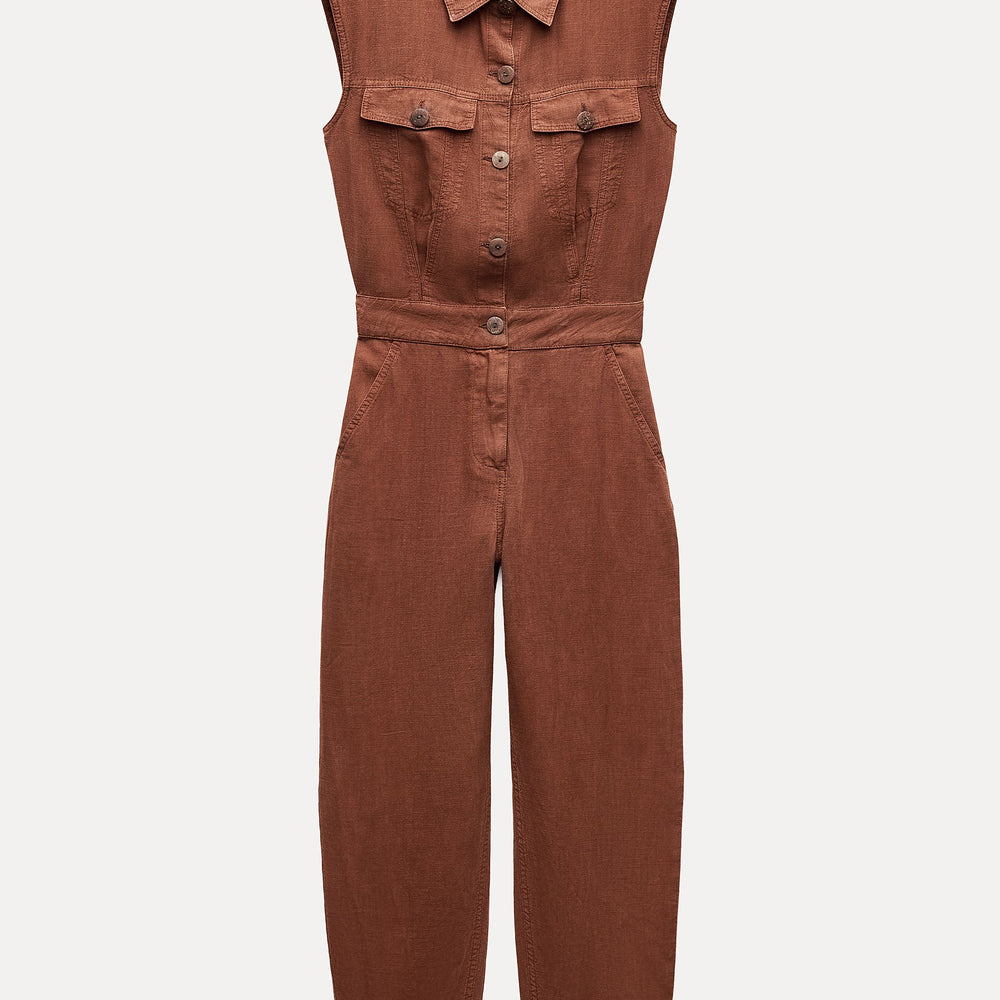 Moudda ZARA - Combinaison ramie/lyocell jambes ballon - Tunisie 2