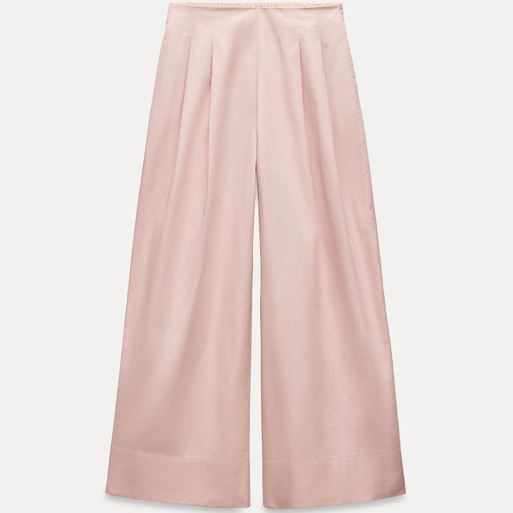 Moudda ZARA - Set pantalon ample plissé popeline - Tunisie 1