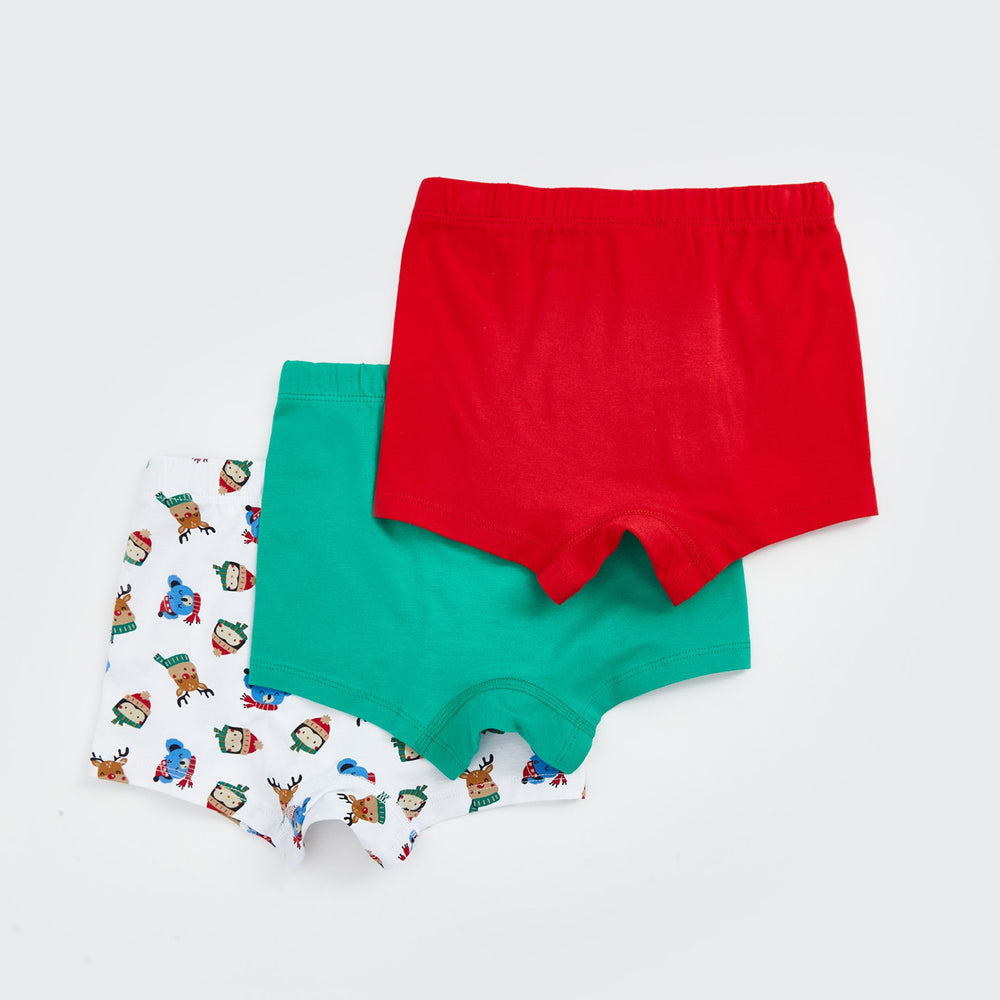 Moudda LC Waikiki - Boxer jersey Garçon Imprimé écru - Tunisie 2