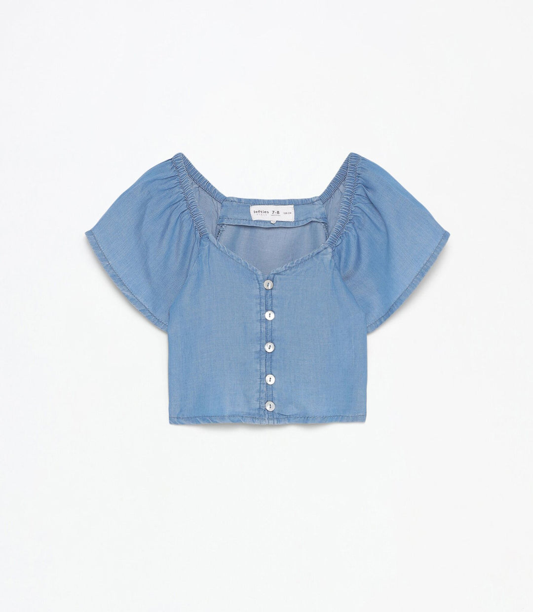 Moudda Lefties - Top Léger Denim - Indigo Fille D5 - Tunisie 2