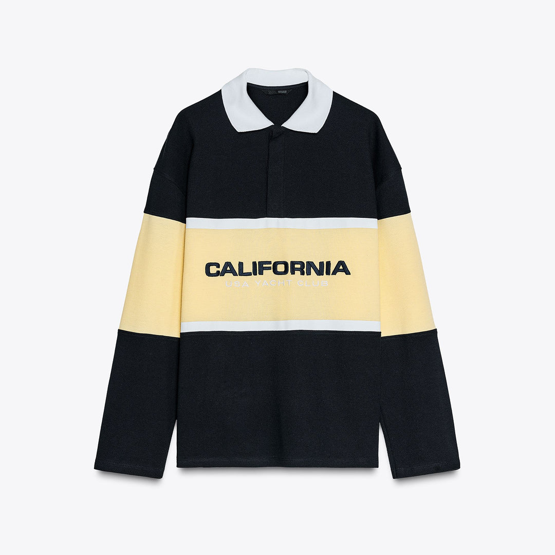 Moudda ZARA - Polo - Color Block & Texte - Tunisie 1