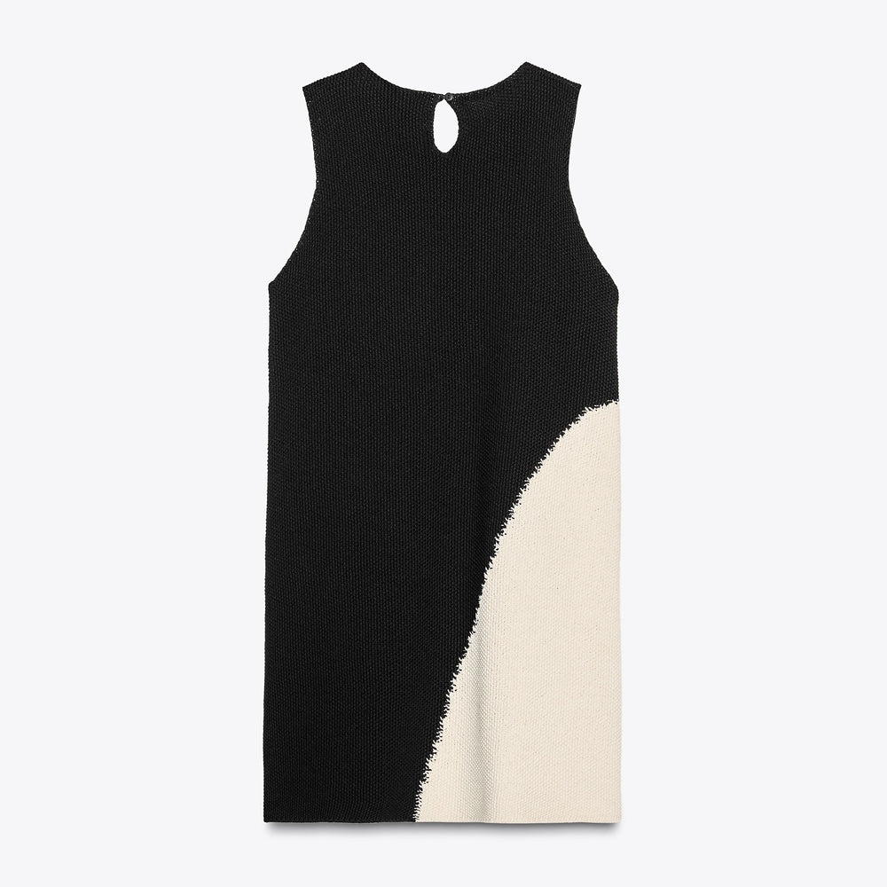 Moudda ZARA - Robe Courte - Patchwork Asymétrique - Tunisie 2