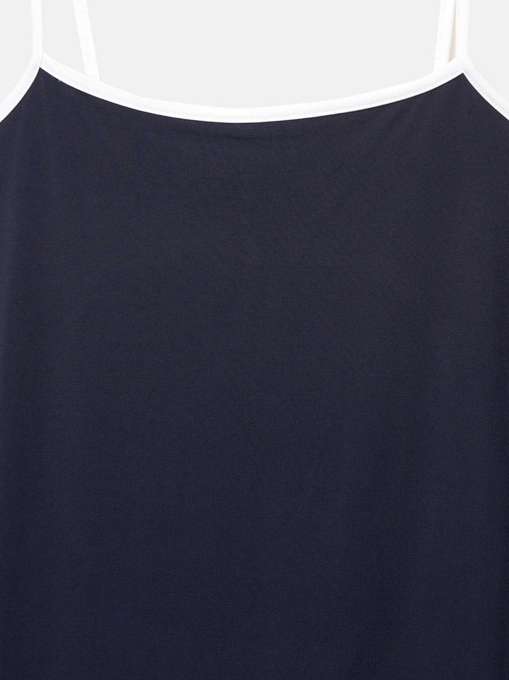 Moudda PULL & BEAR - Robe Midi - Bretelles, Vifs Contrastés & Encolure Dos - Tunisie 5