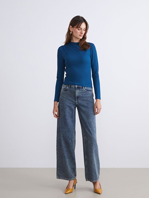 Moudda LC Waikiki - pantalon en jean tissé pour Femmes - Tunisie 1