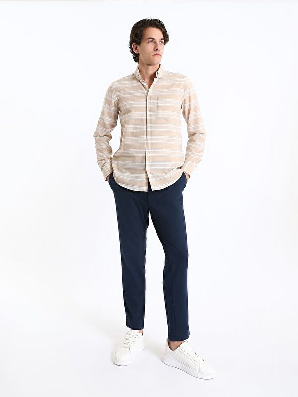 Moudda LC Waikiki - Chemise manches longues en tissu pour Homme - Tunisie 2