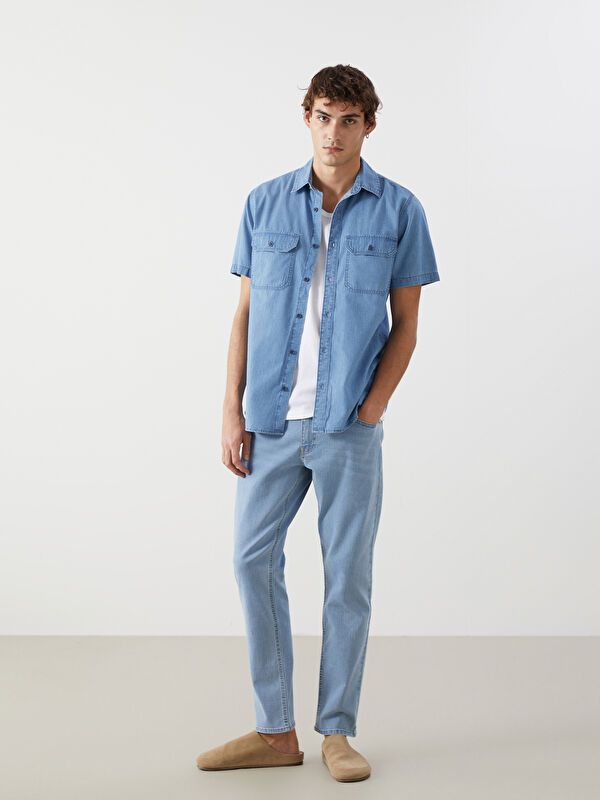 Moudda LC Waikiki - pantalon en jean tissé pour Hommes - Tunisie 1