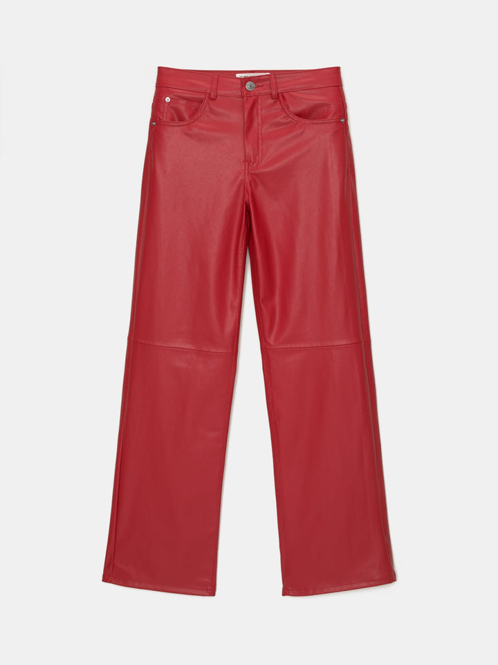 Moudda PULL & BEAR - Pantalon Droit Simili Cuir - Tunisie 1