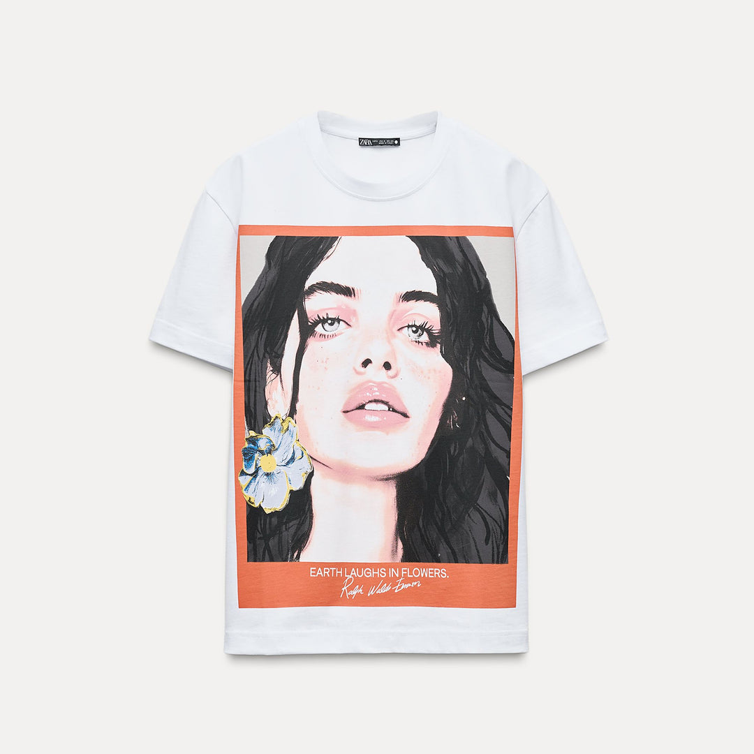 Moudda ZARA - T-shirt manches courtes col rond - Tunisie 1